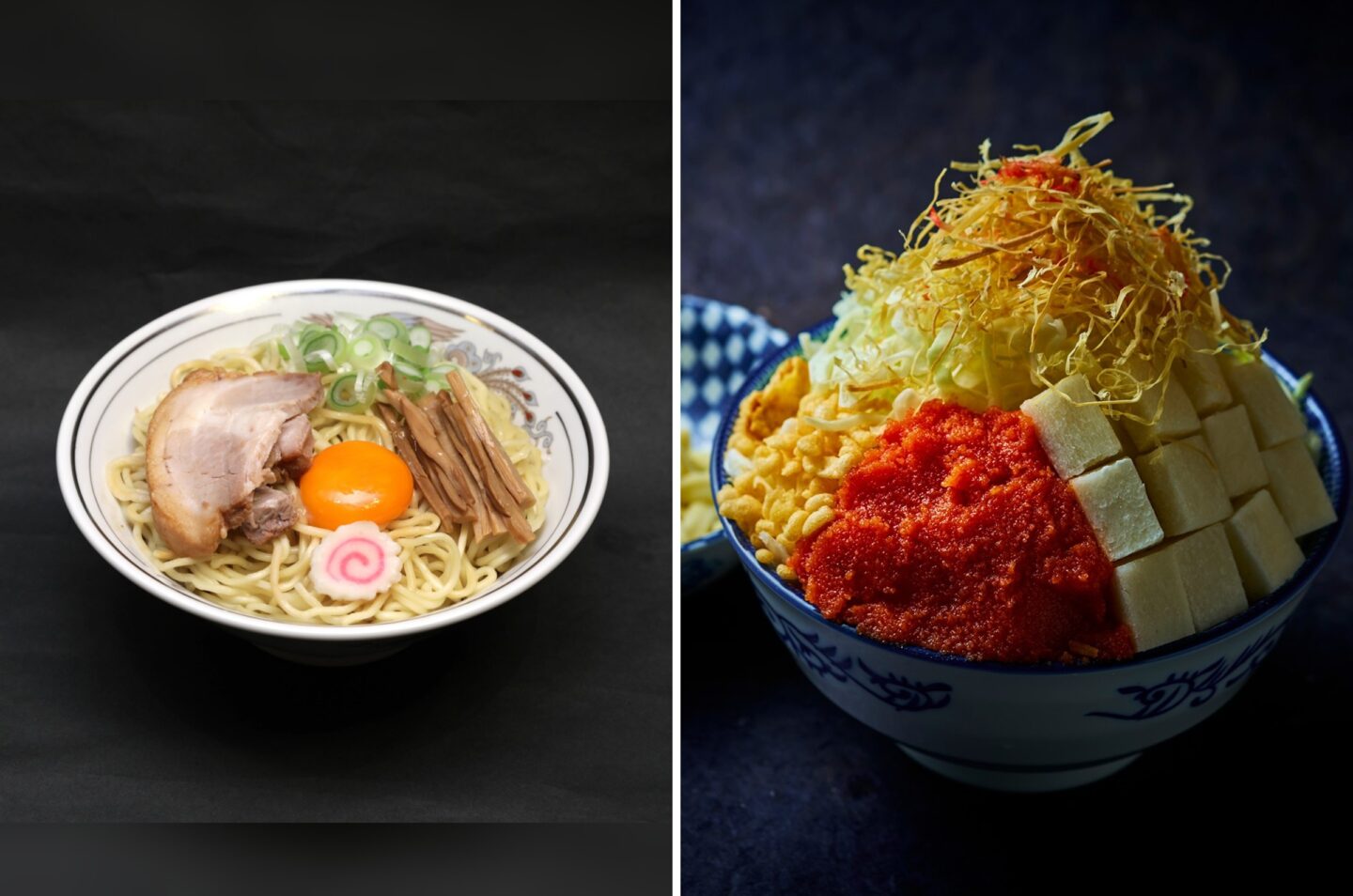 オヤジ直伝 油そばと明太もちチーズベビースター